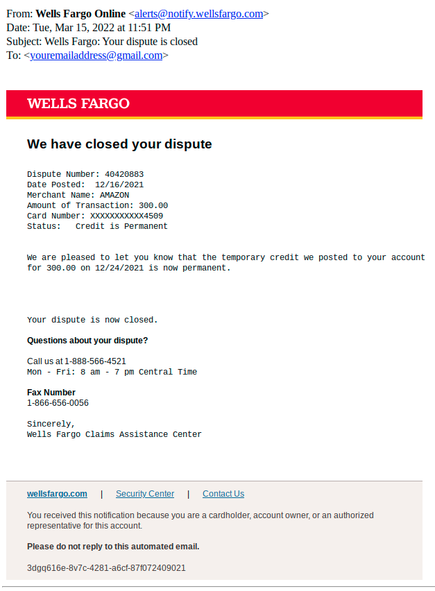You Filed A Chargeback Dispute With Wells Fargo Now What?